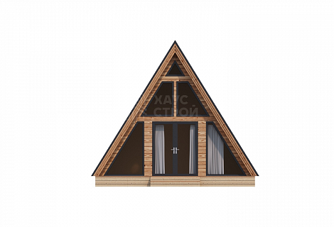 фасад Дом A-Frame 6х10.5 «Гёкотт»